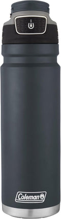 Coleman Freeflow 24 Oz Stainless Steel Water Bottle in Slate