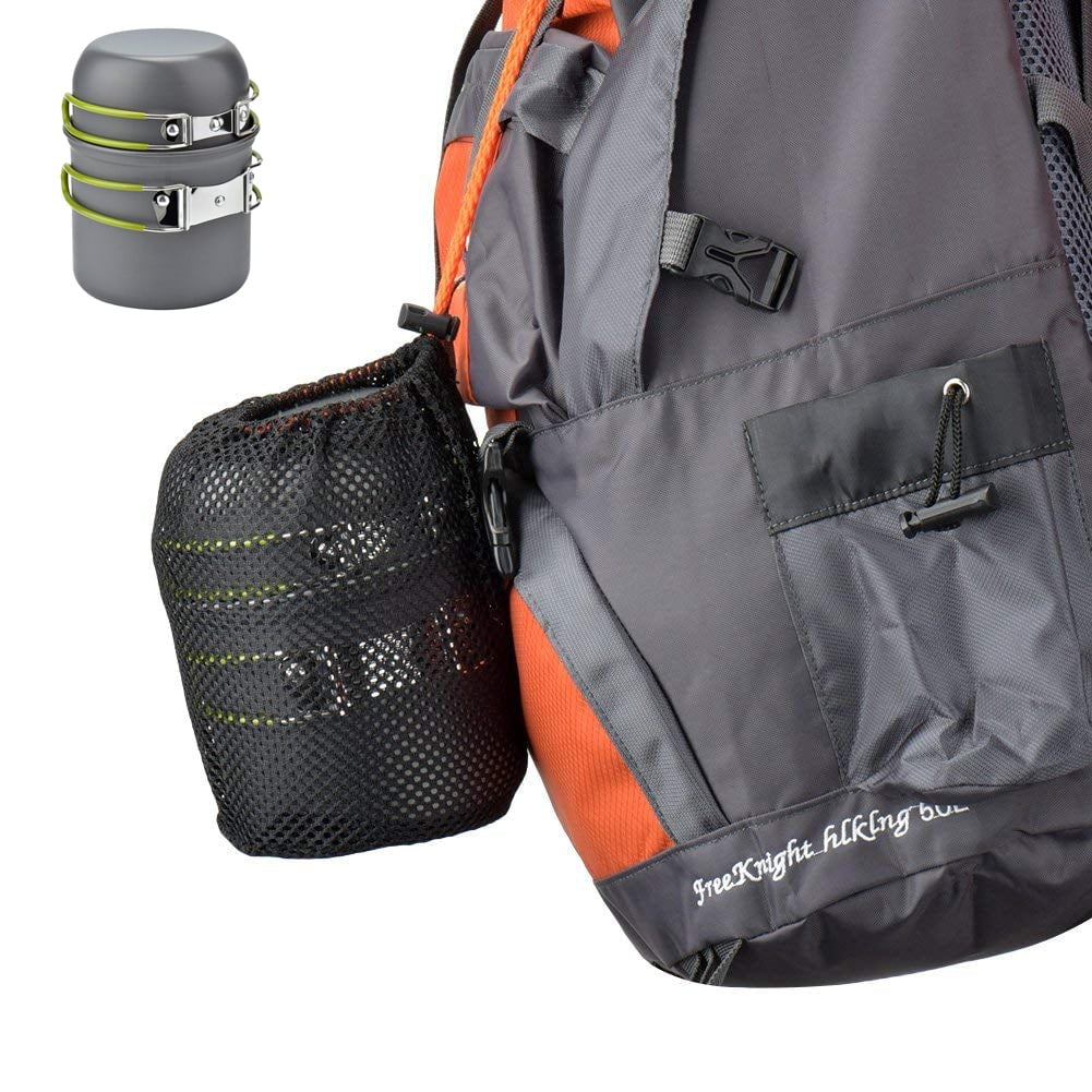 Camping Cookware, Outdoor Cooking Equipment, Pot and Pans for Camping, Backpacking, and Overlanding
